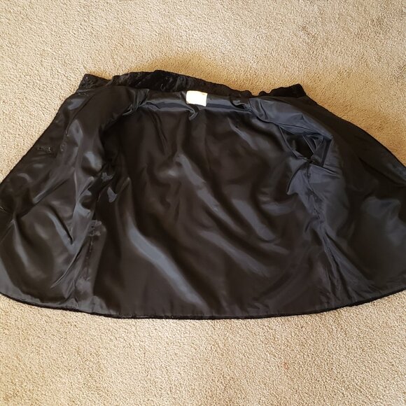 Vintage Black Faux Persian Lamb Button Up Jacket - Picture 9 of 12